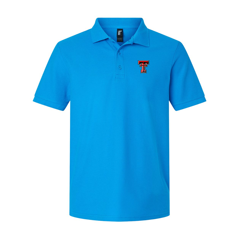 Men'sTexas Tech Red Raiders Gildan Hammer Pique Polo